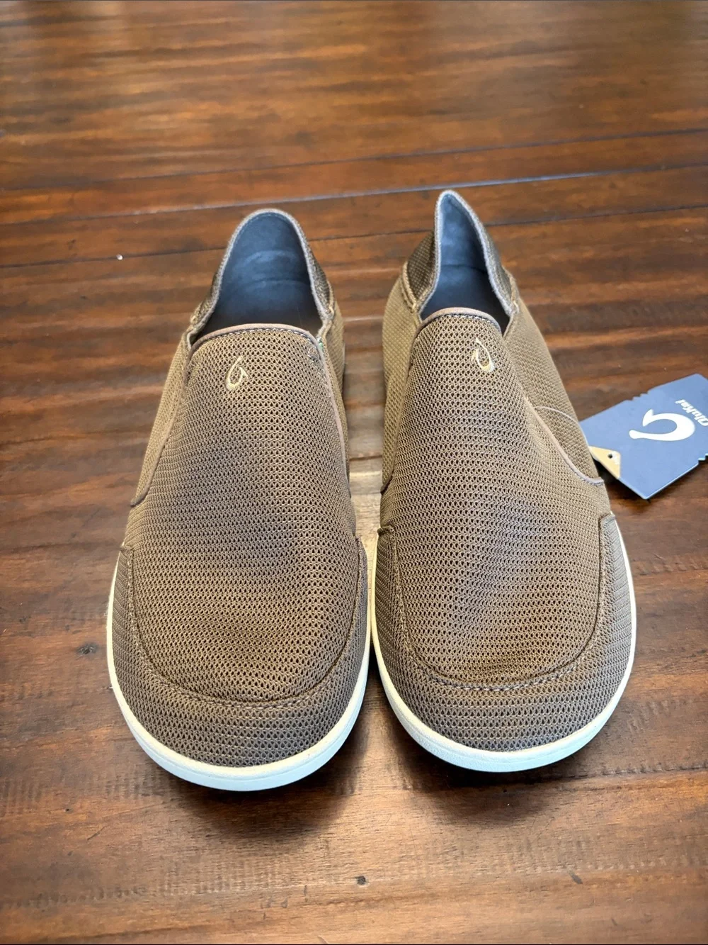Olukai lime Peel Nohea Mesh Men US 10 ACS